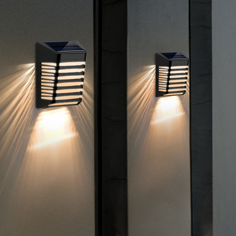 Solar Decorative Fence Wall Light