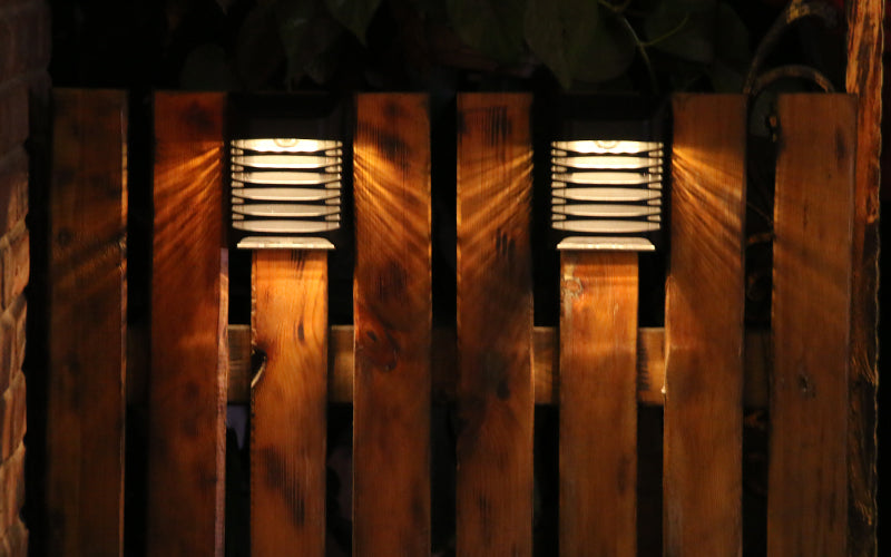 Solar Decorative Fence Wall Light