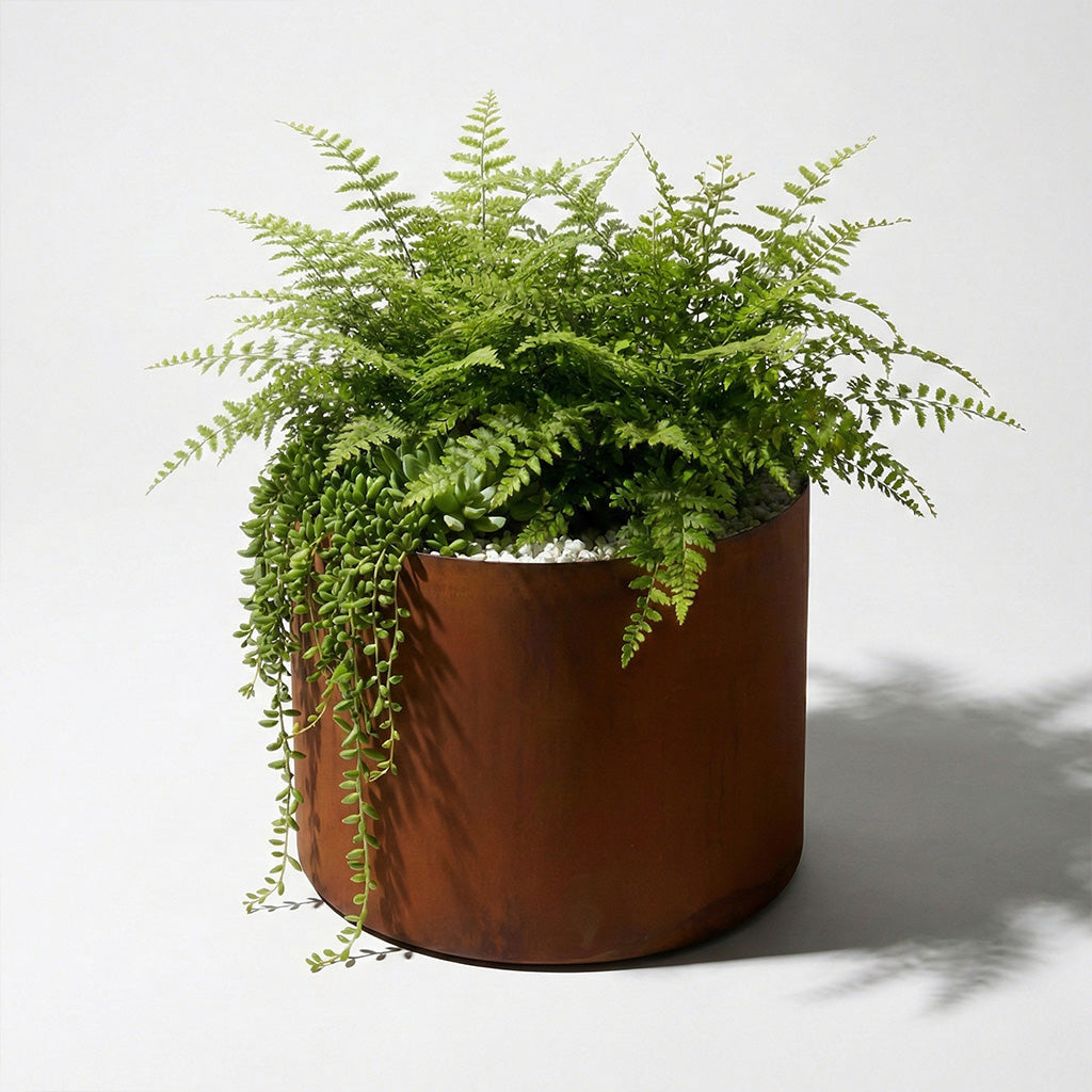 Corten Ring Planter