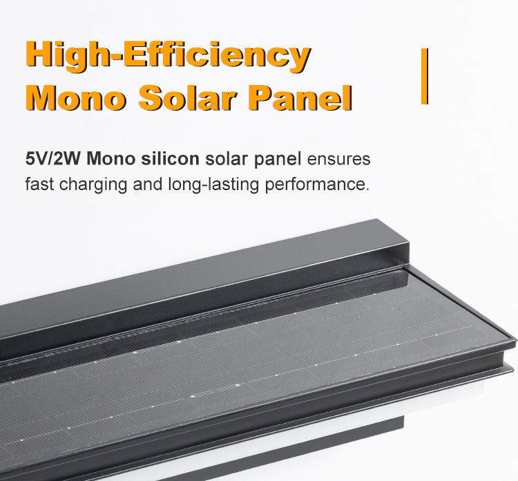 Solar Motion Sensor Wall Light