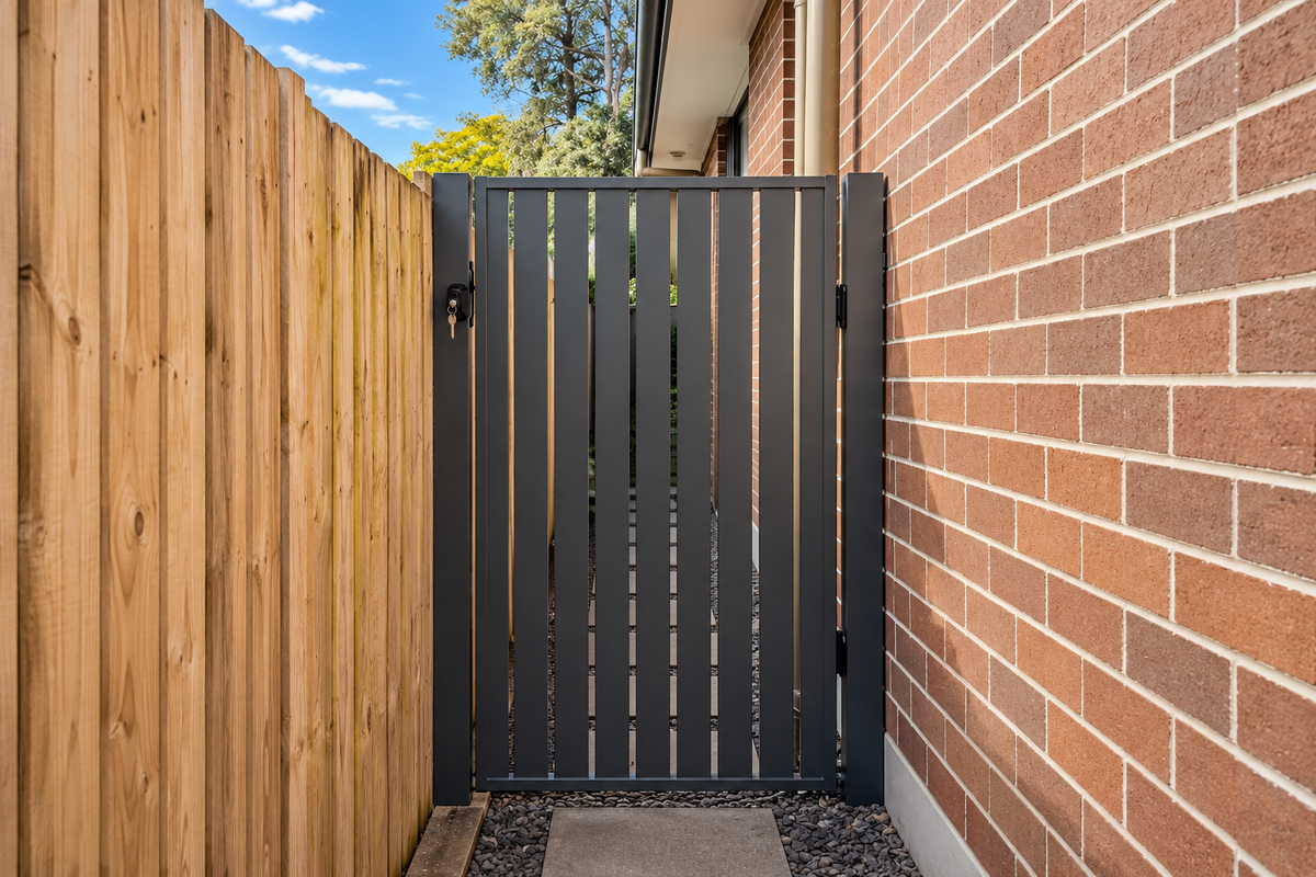 Waitara Aluminium Single Swing Gate