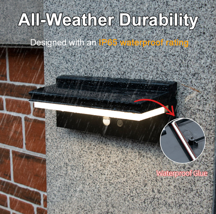 Solar Motion Sensor Wall Light