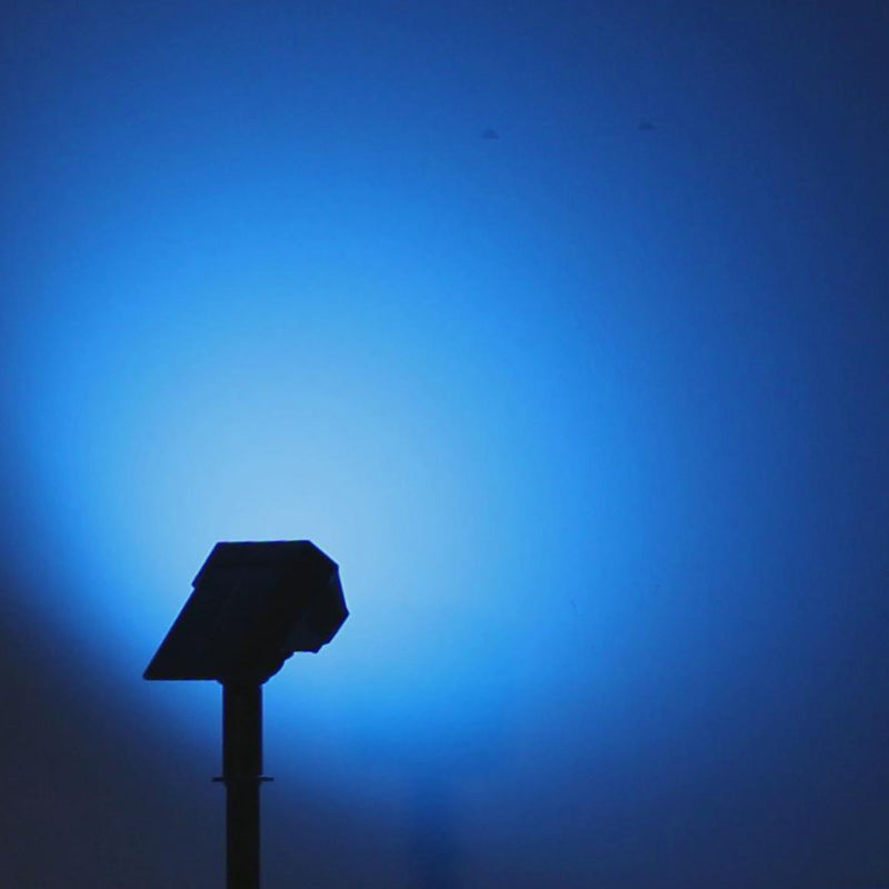 Solar Colour Changing Garden Spotlight with Ground Spike
