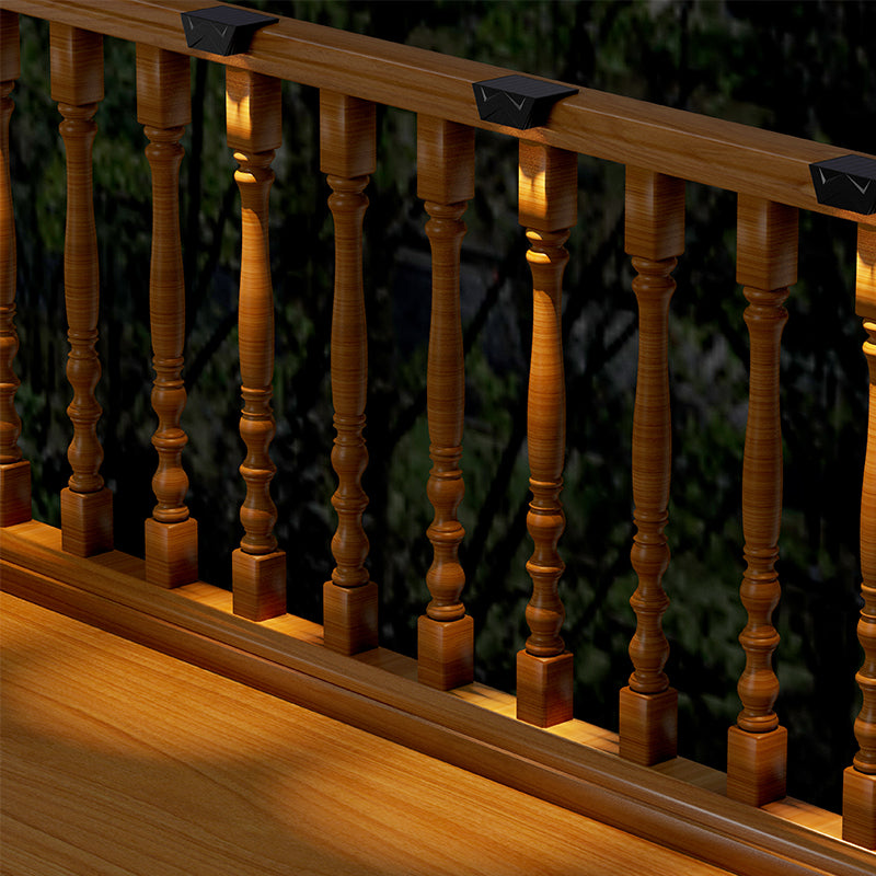 Solar Fence Wall Light - 2 Pack