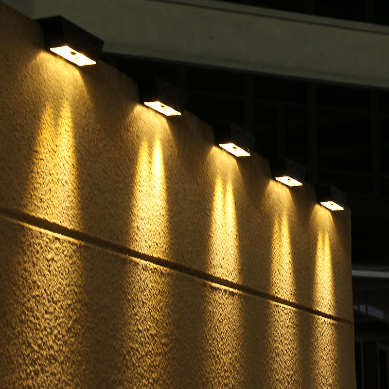 Solar Fence Wall Light - 2 Pack