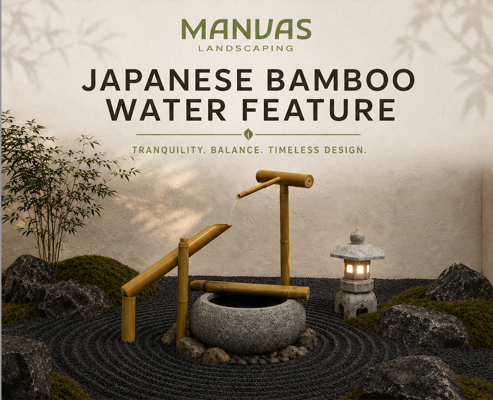 Japanese Bamboo Water Feature
