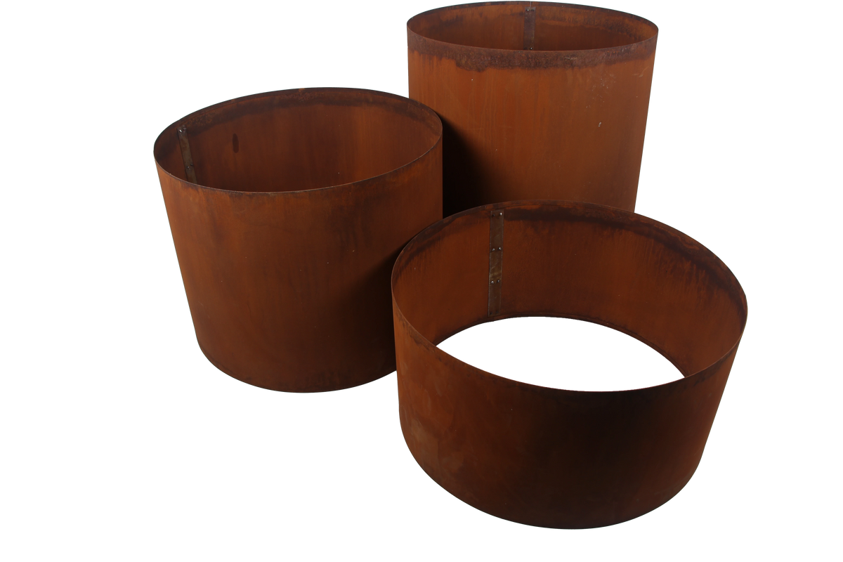 Corten Ring Planter