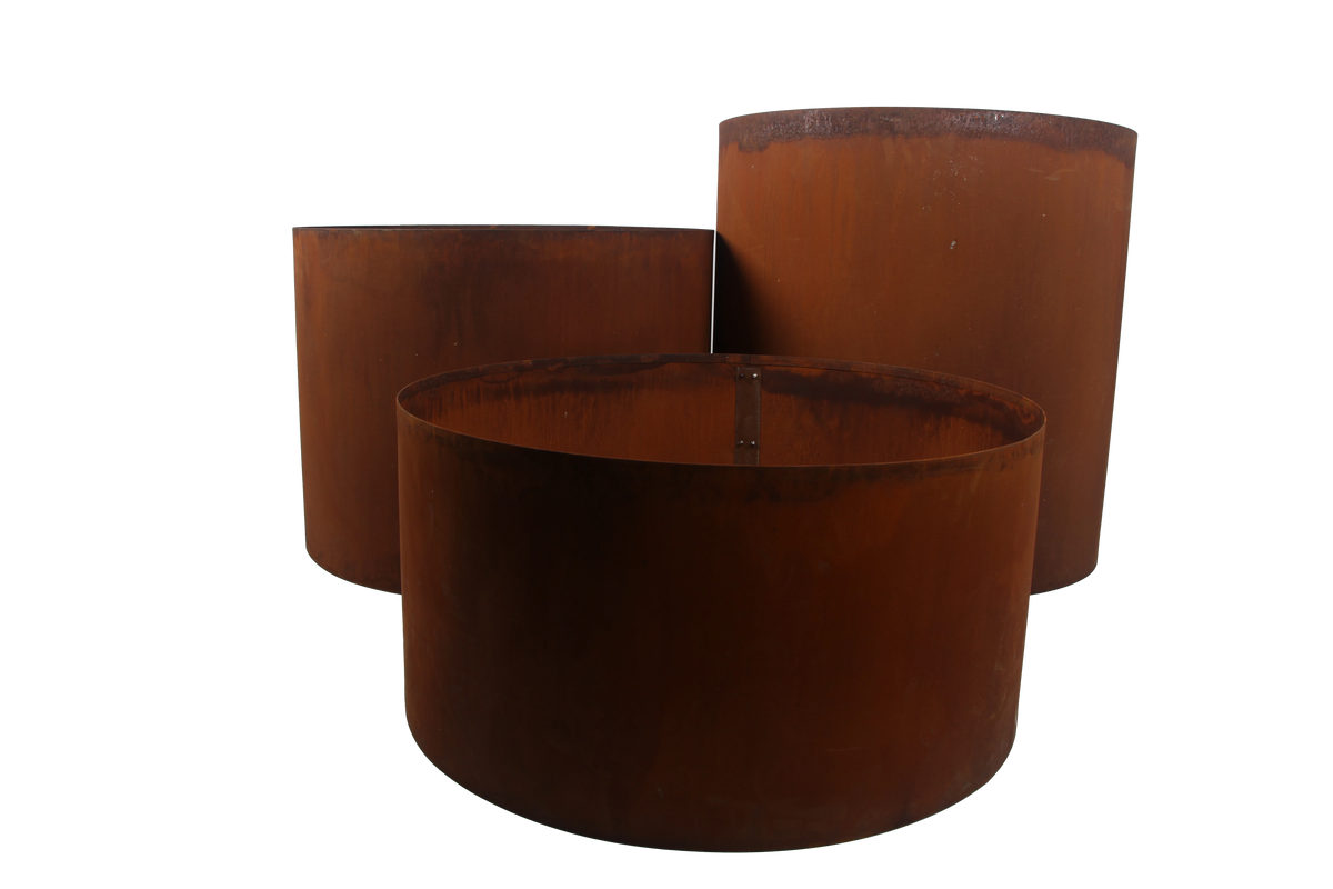 Corten Ring Planter