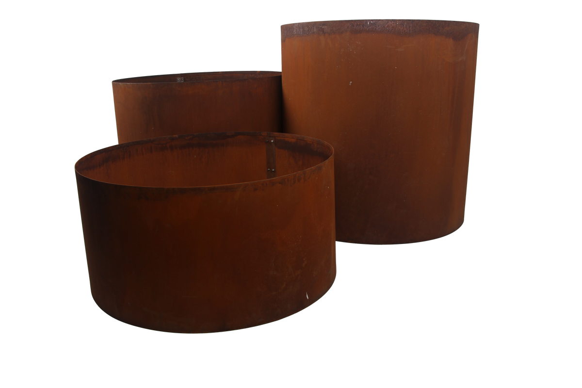 Corten Ring Planter