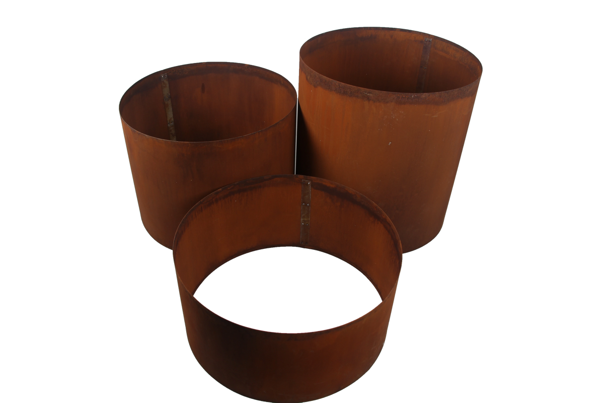 Corten Ring Planter