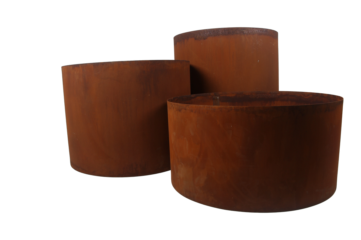 Corten Ring Planter