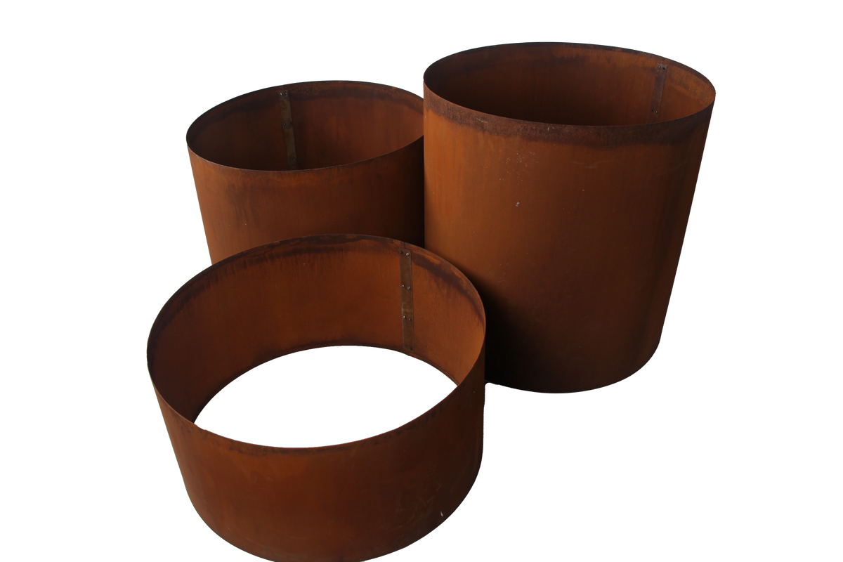 Corten Ring Planter
